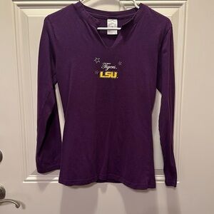Sideline apparel purple LSU top / Size M / J-60